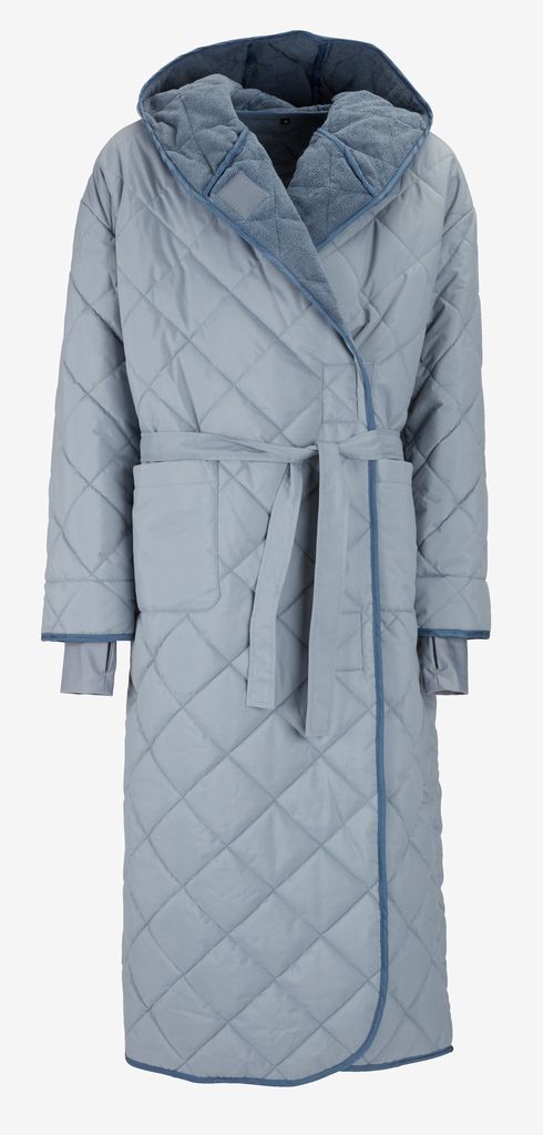 OSBY goldener Wintermorgenmantel OSBY S/M blau