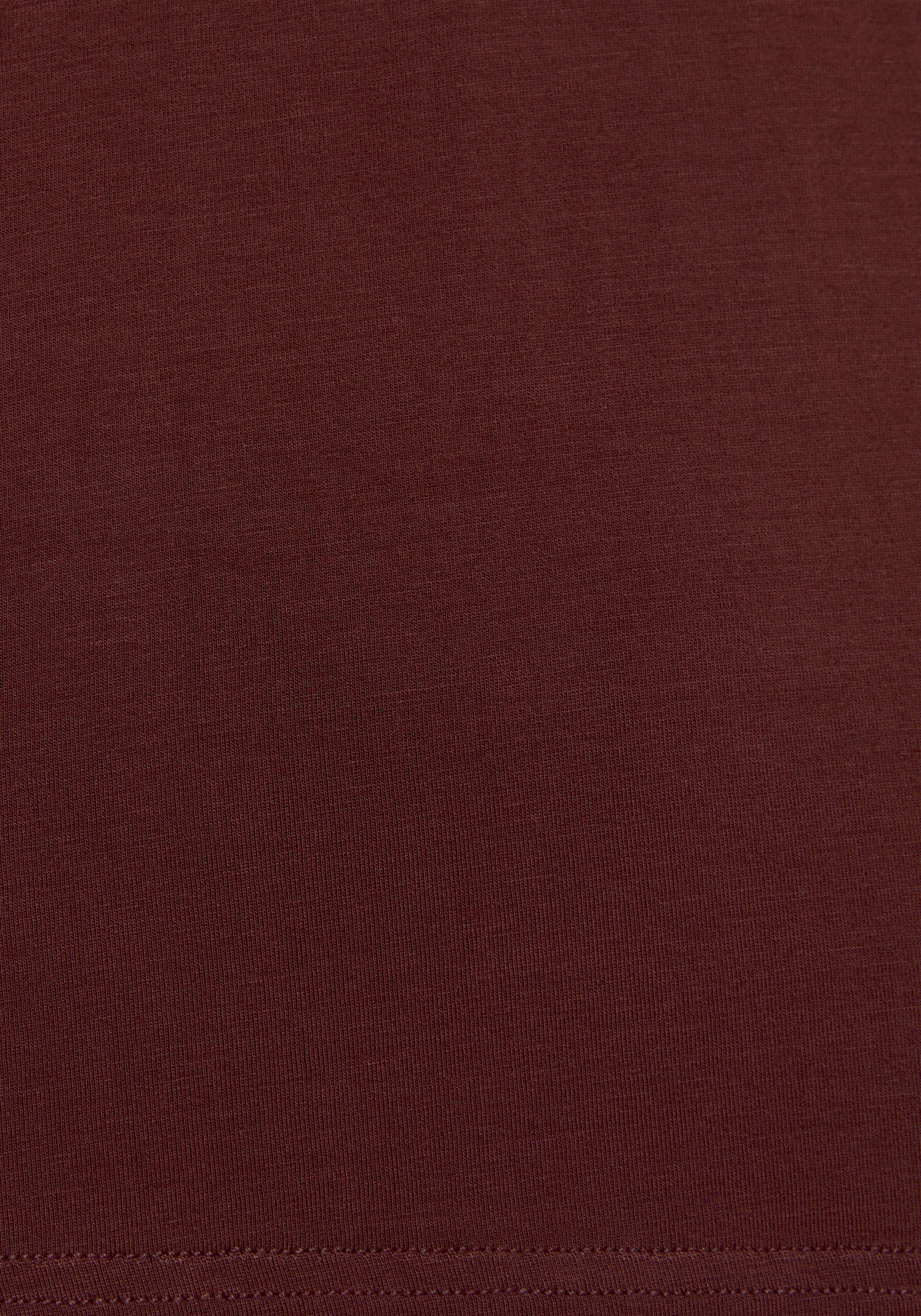 LASCANA Langarmshirt (Packung, 2-tlg., 2er-Pack) mit weiten Ärmeln