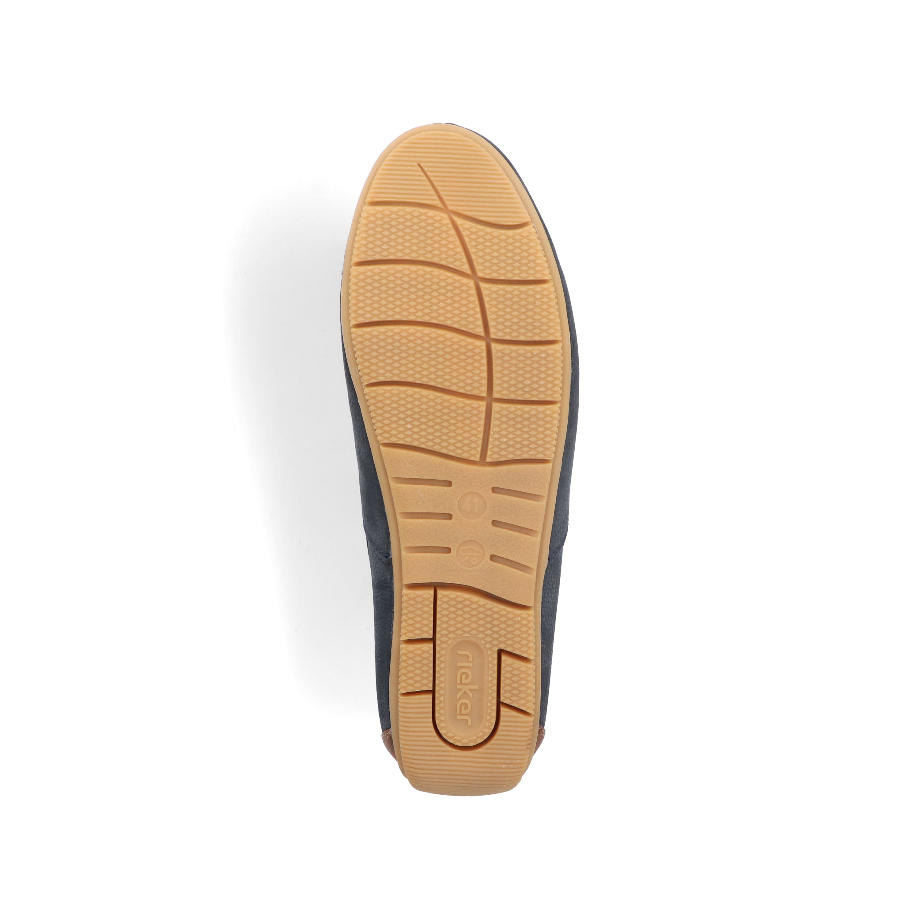 Rieker Herren Slipper stahlblau