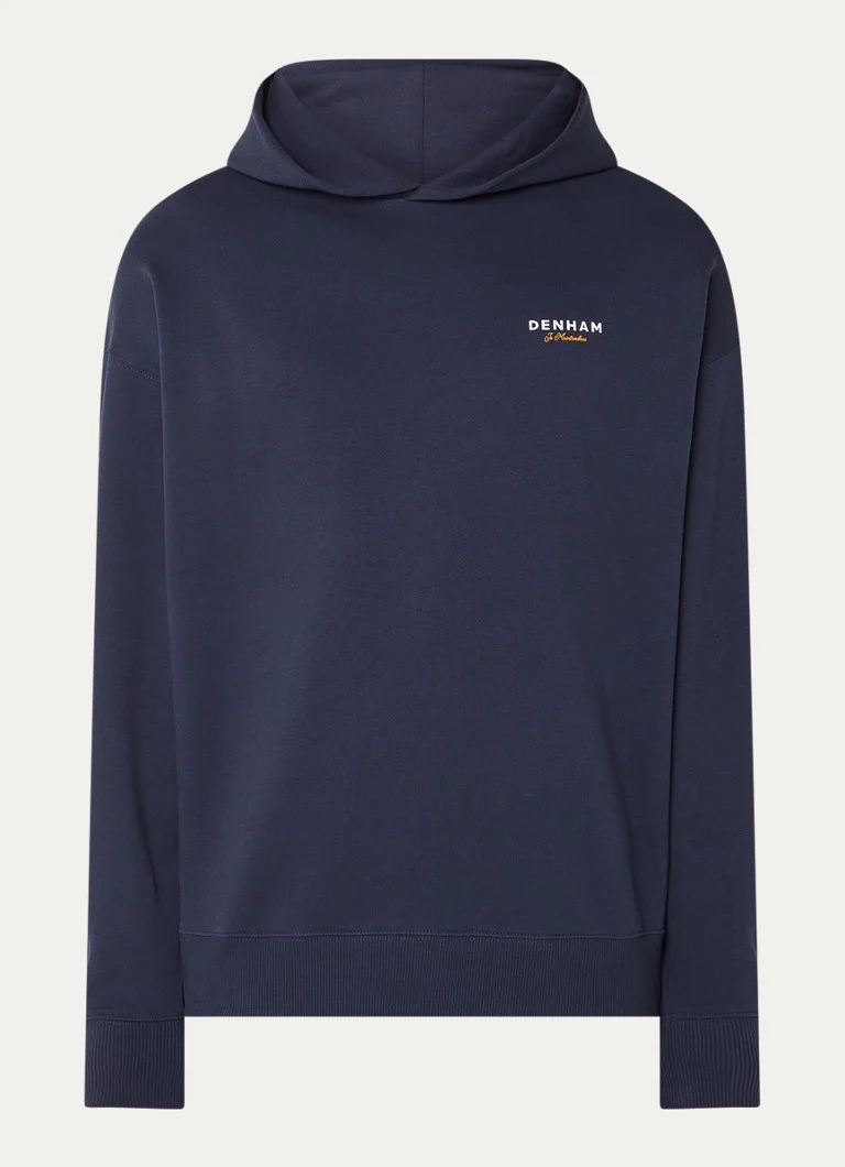Denham Mantra hoodie with logo and back print