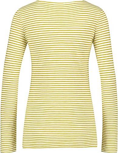 Marc O'Polo Damen Langarmshirt aus Slub-Jersey Regular Fit