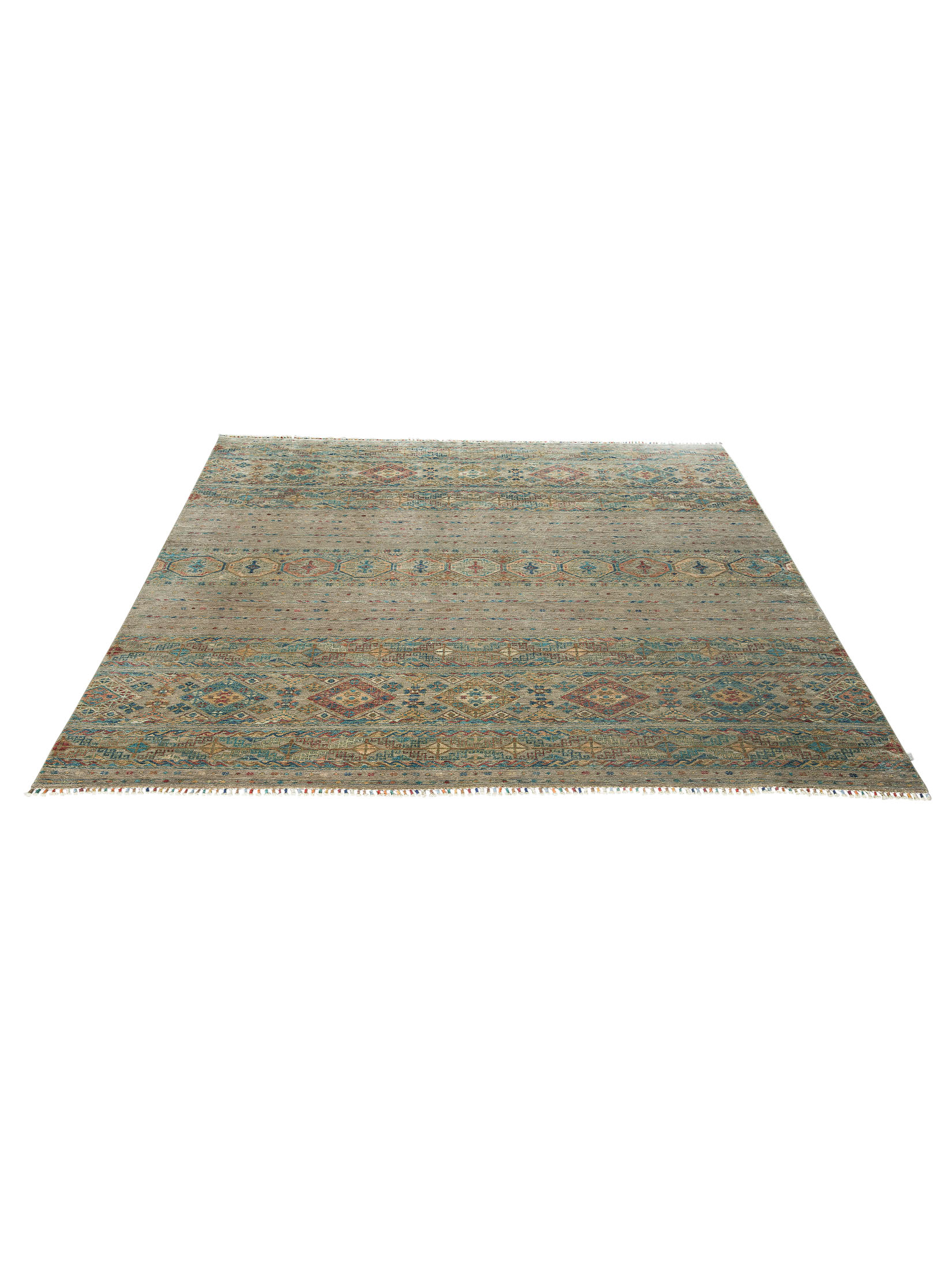 Chobi Schal ca. 247 x 306 cm, Unikat / Einzelstück