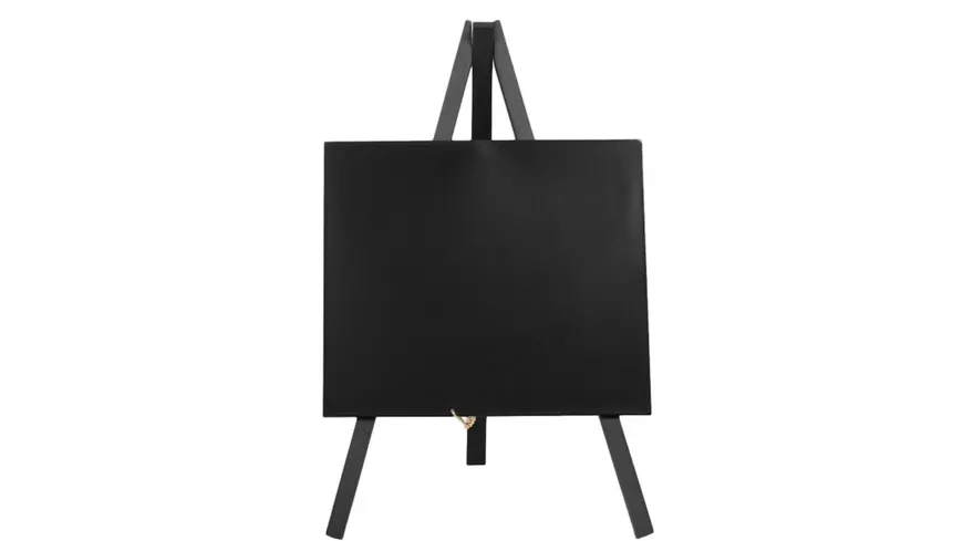 Securit Tisch-Kreidetafel Mini Staffelei schwarz inklusive Kreidemarker
