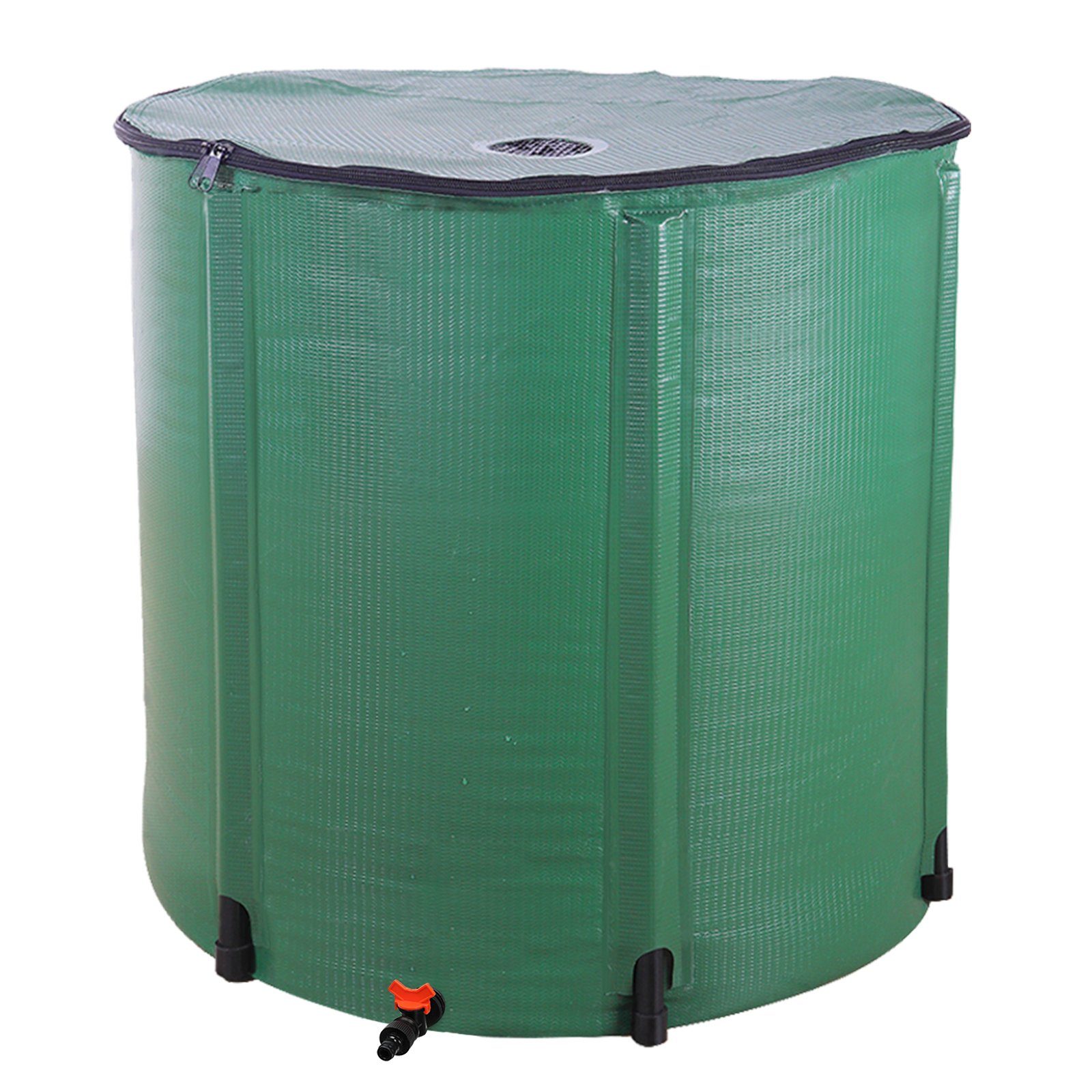 FCH Regenwassertank, 750 l, Regentonne 750L Faltbar mit Hahn