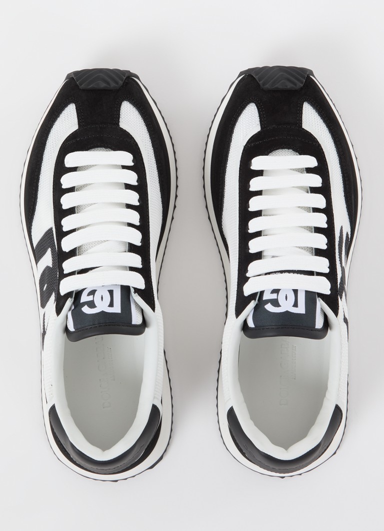 Sneaker Dolce & Gabbana DG Cushion con dettagli in pelle scamosciata di vitello.