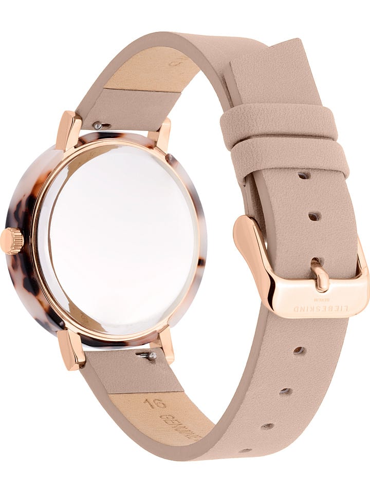 Liebeskind Quarzuhr in Beige/ Roségold/ Weiß günstig kaufen onesize