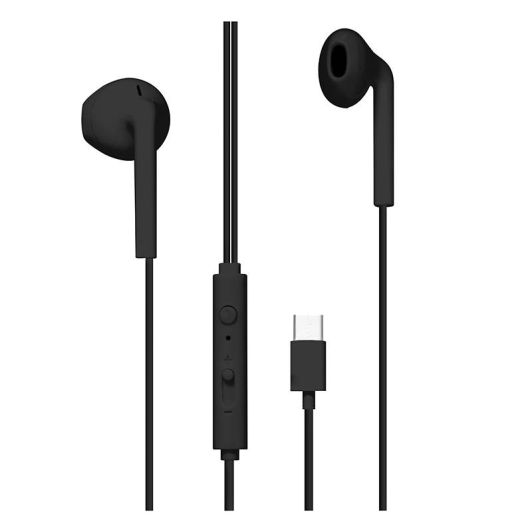 Căști intraauriculare TNB USB-C negre