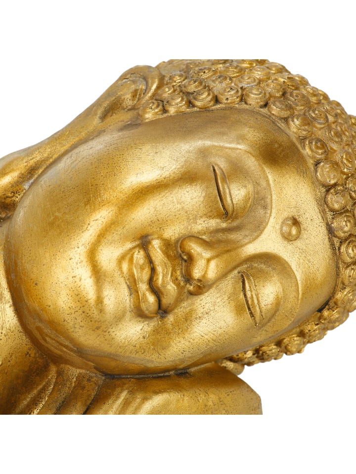 relaxdays Buddha-Figur in Gold günstig kaufen onesize