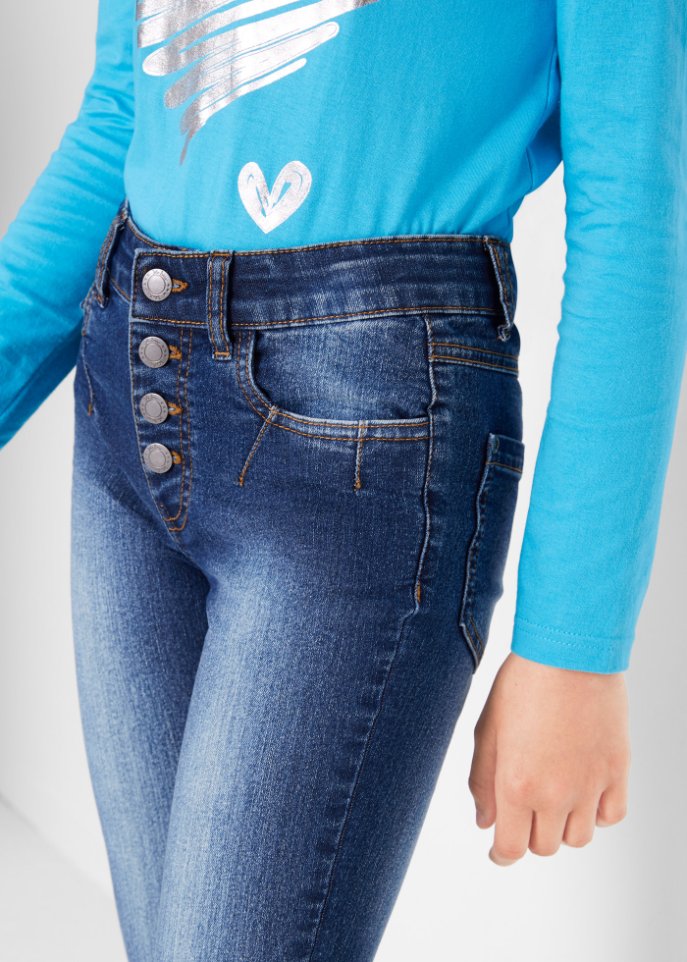 Mädchen Stretch-Jeans, Skinny