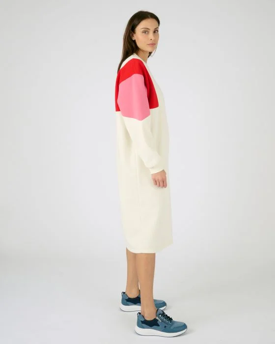 Robe sweat-shirt colorblock Thermolactyl