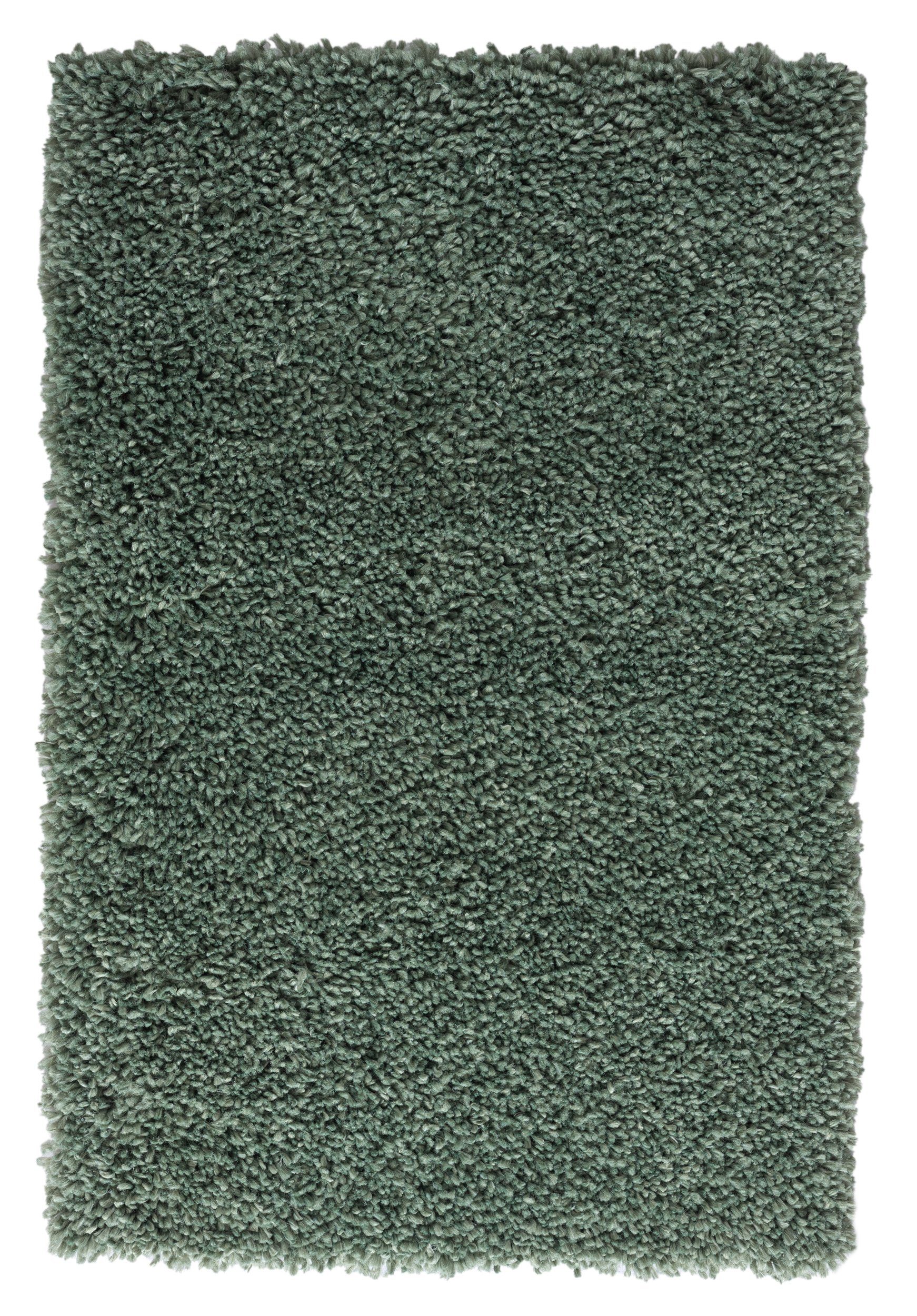 Teppich Hochflorteppich Shaggy Star, Wohnando, rechteckig, Höhe: 38 mm, einfarbig, leicht glänzend, extra flauschig
