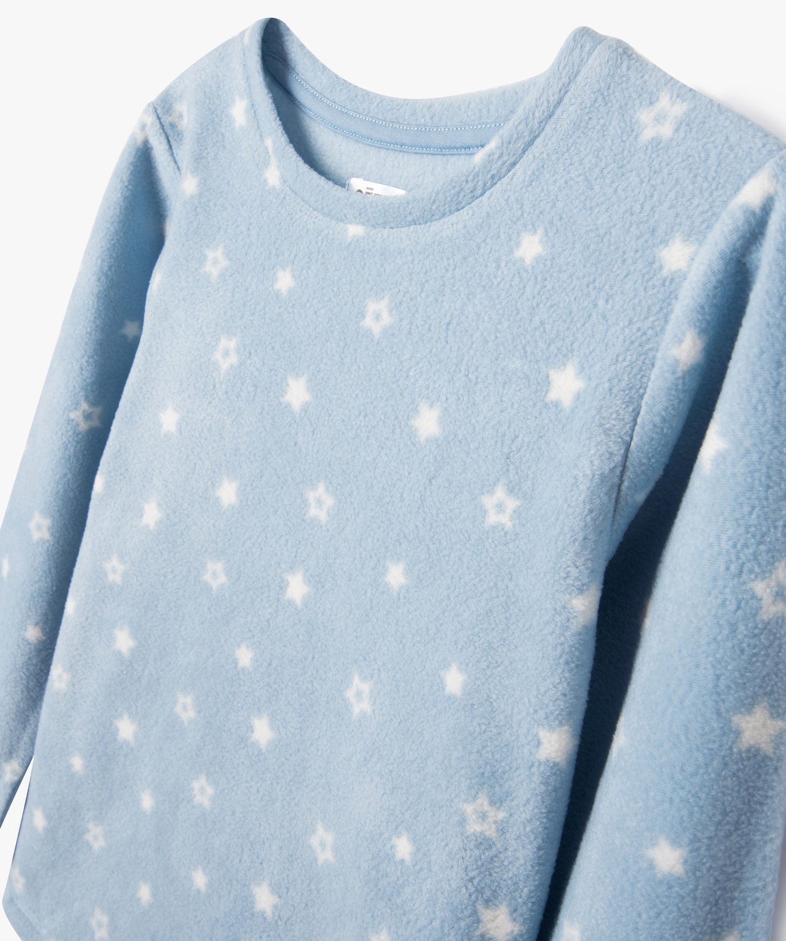 Pyjama en maille polaire à motifs étoiles fille imprime | GEMO