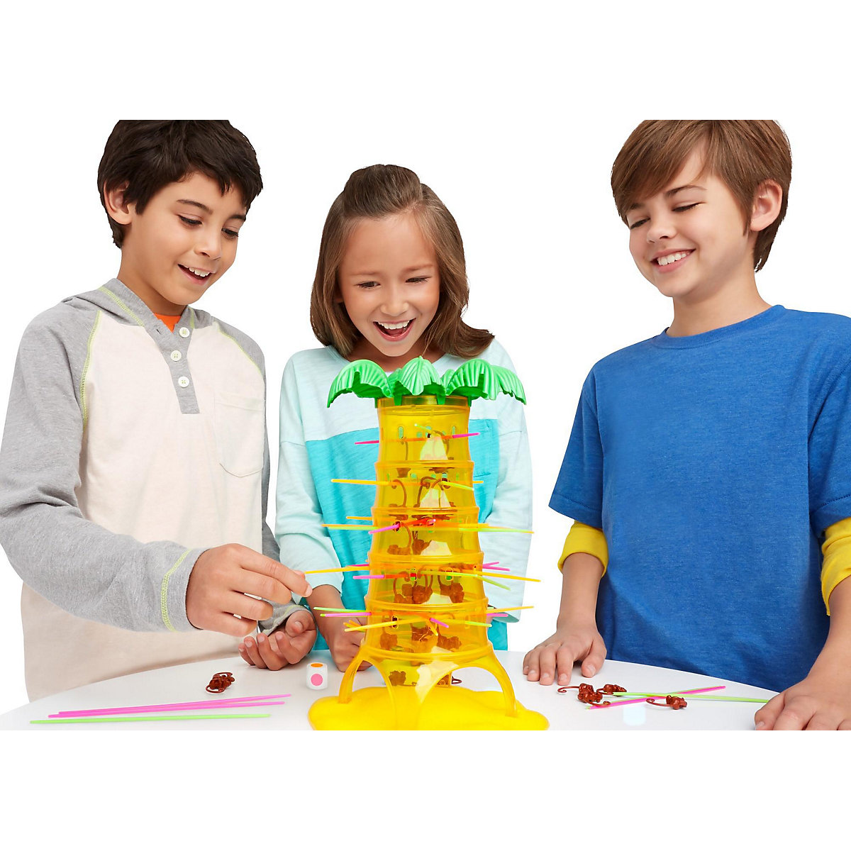Mattel Games S.O.S. Affenalarm, Kinderspiel, Familienspiel