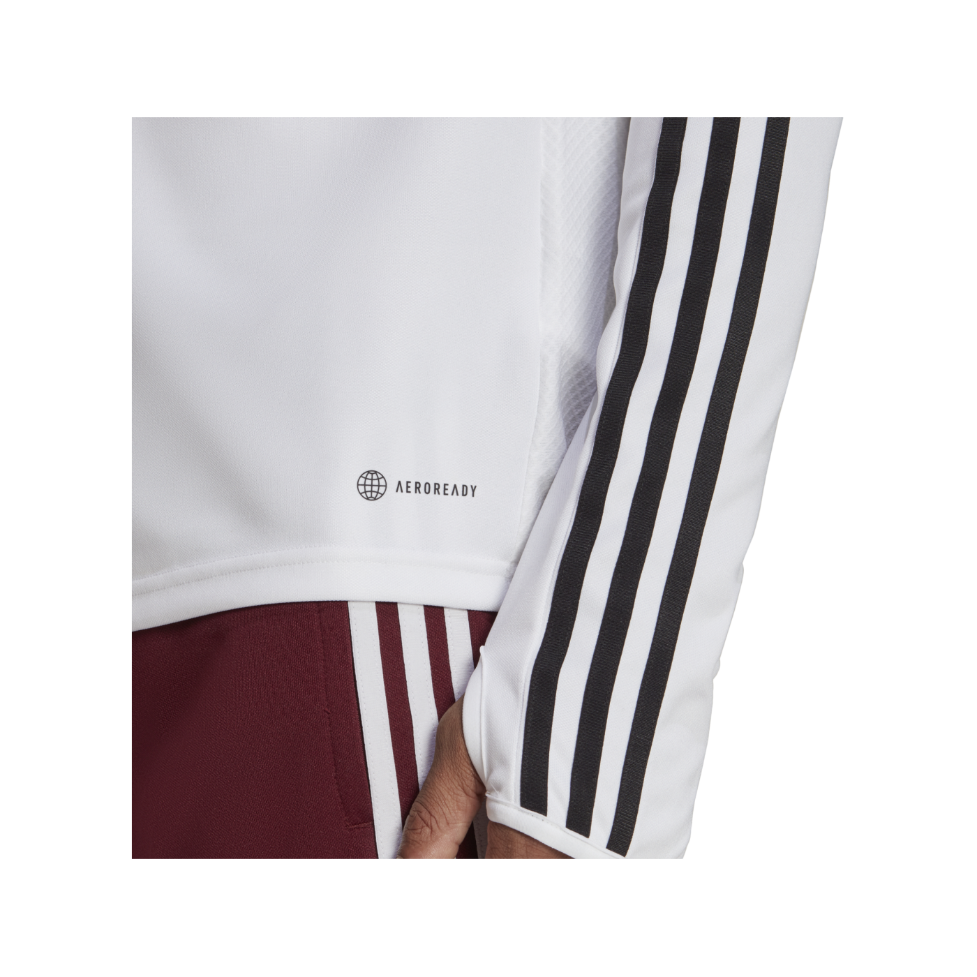 adidas Tiro 23 League HalfZip Sweatshirt Weiss