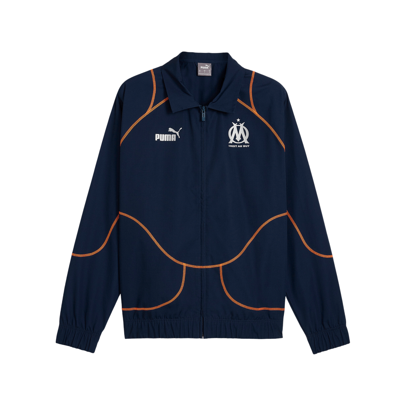 PUMA Olympique Marseille ftblStatement Trainingsjacke Blau F24