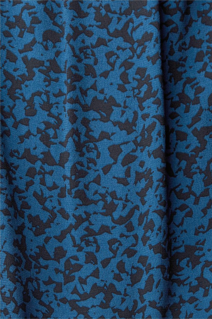 Gemusterte Bluse aus Viskose