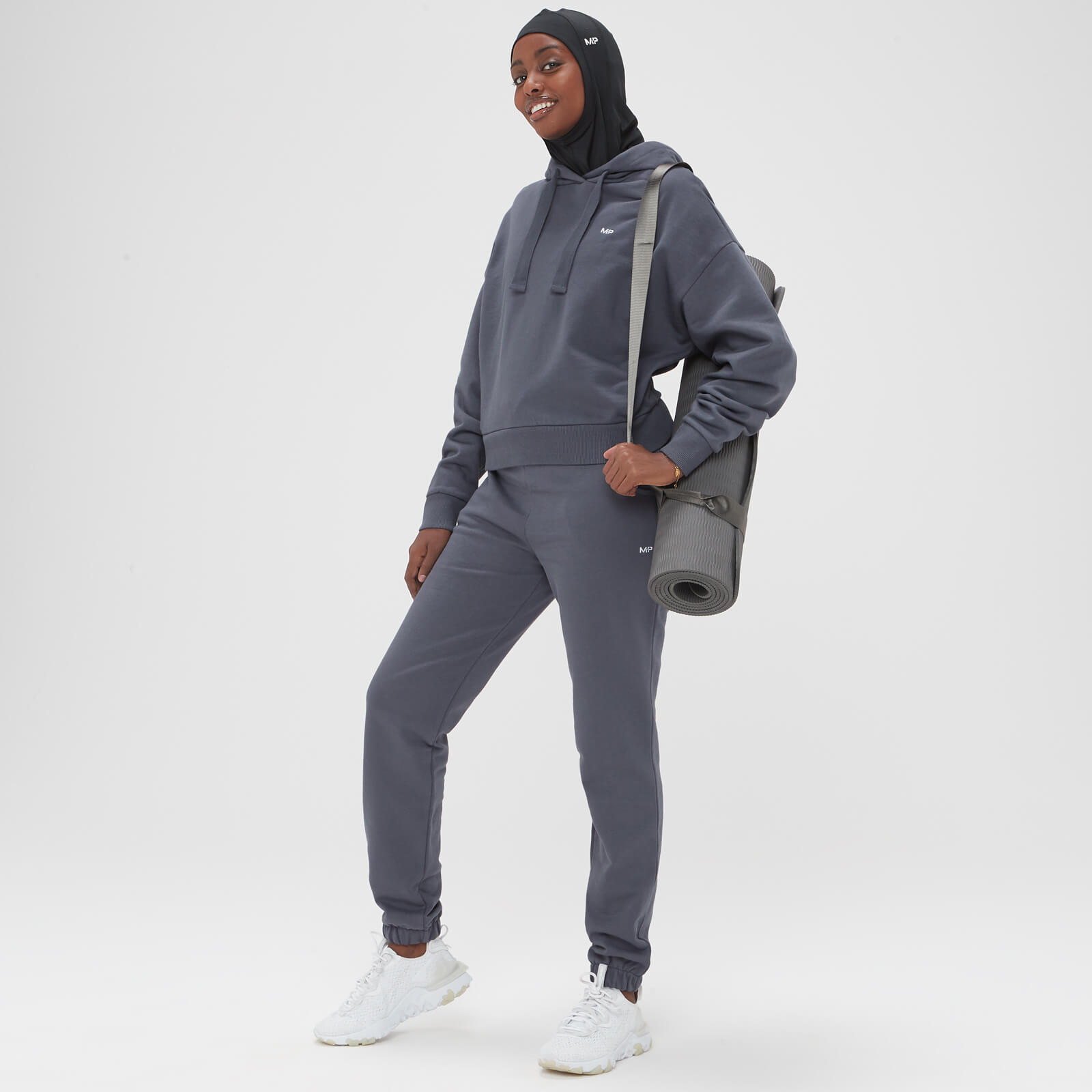 Sweat à capuche MP Composure pour femmes – Anthracite foncé
