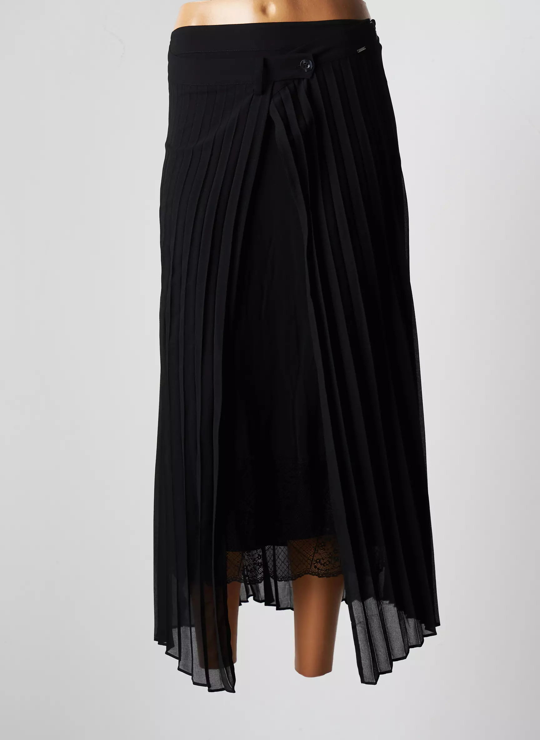 Ikks Jupes Longues Femme couleur noir