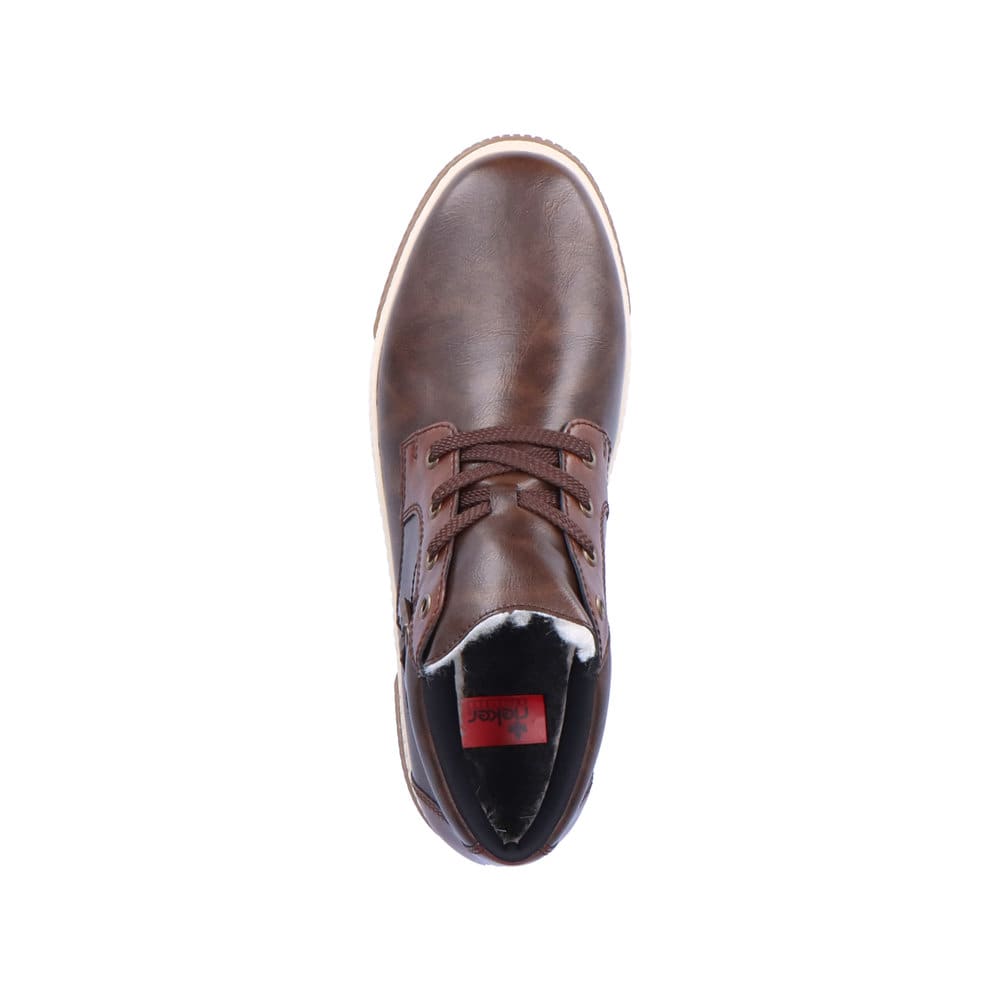 Rieker Herren Schnürstiefel kaffeebraun