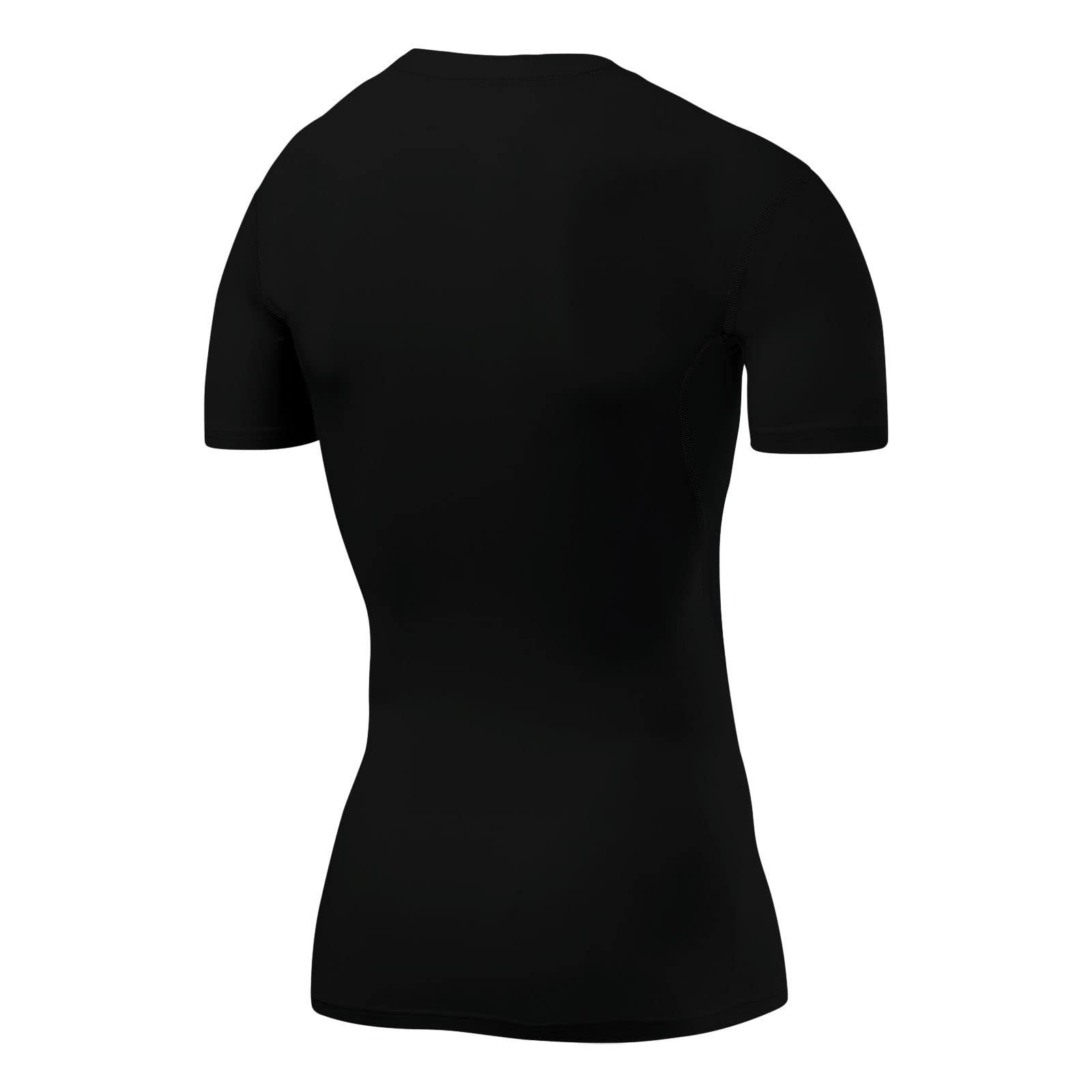 TCA Funktionsunterhemd TCA Herren HyperFusion Sportshirt, kurzärmlig, elastisch - Schwarz
