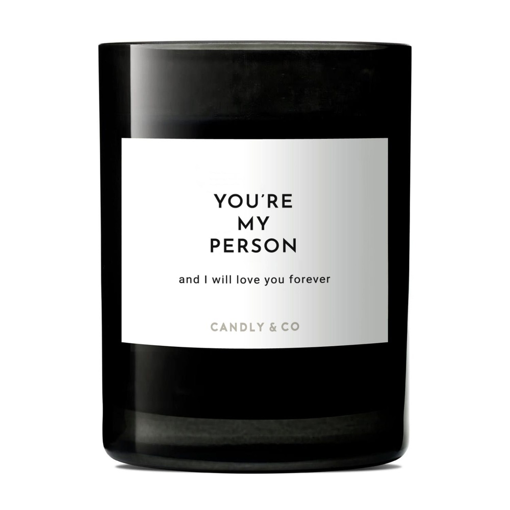 candly&co Bougie No.3 You are my person and I will love you forever. Bougie
