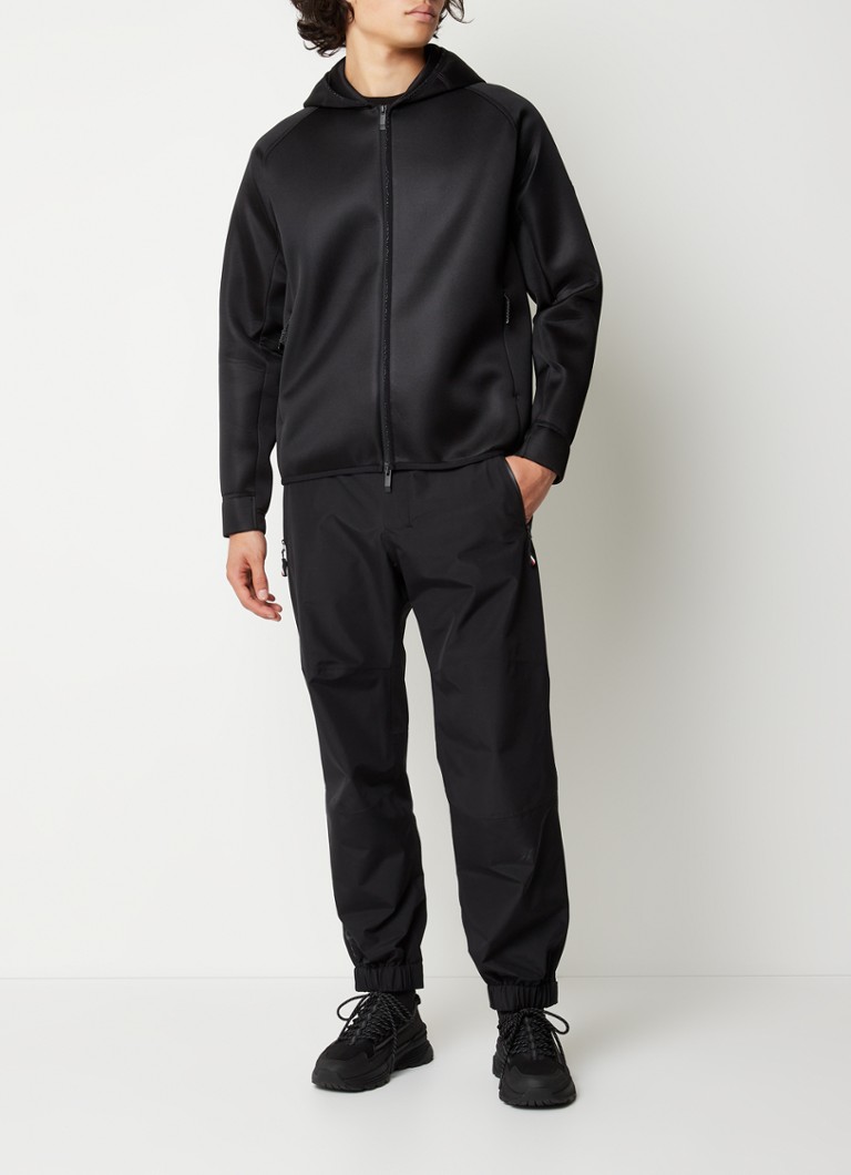 Hanorac Moncler din neopren cu buzunare cu fermoar