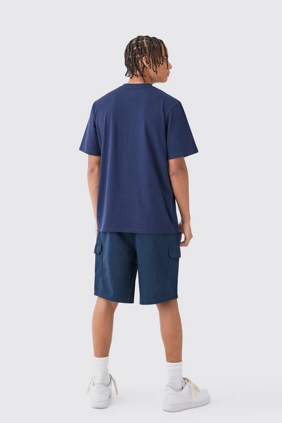 Lockere Cargo-Shorts