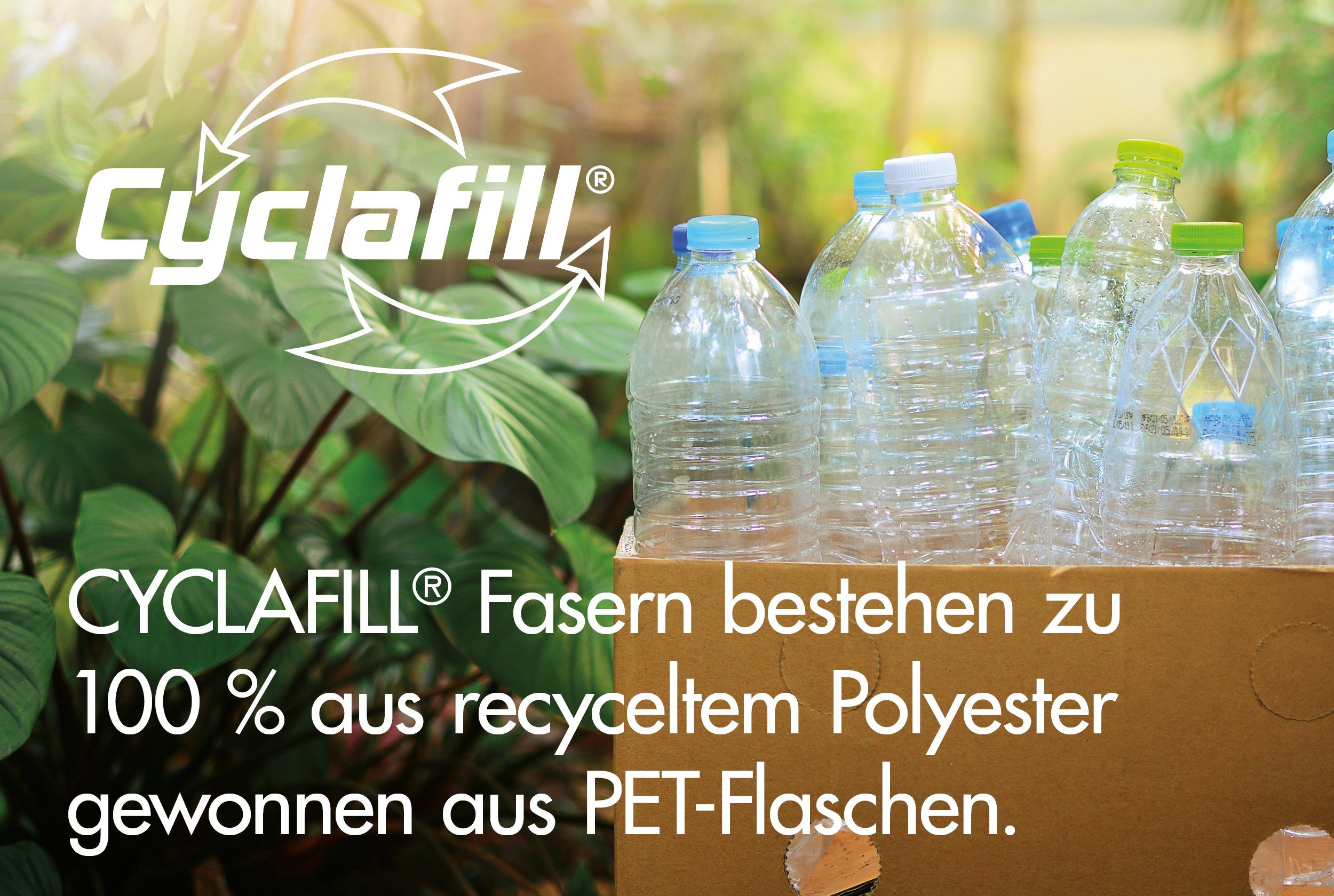 Microfaserbettdecke, Steppbett Irisette Greenline Cyclafill Eco, irisette GREENLINE, Füllung: 100% Polyester - Hohlfaser Cyclafill® (aus recycelten PET-Flaschen), Bezug: weich und anschmiegsam, waschbar bis 60°C, allergikergeeignet, umweltbewusste Sc