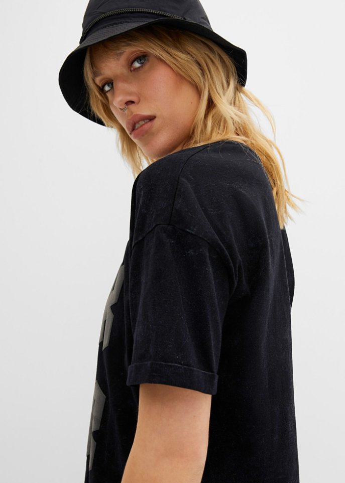 Oversize Shirt bedruckt aus Bio-Baumwolle