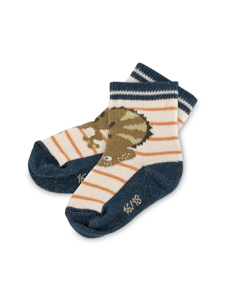 Sigikid Socken-Set 3er welcome to the jungle in Grün/Orange/Blau günstig kaufen