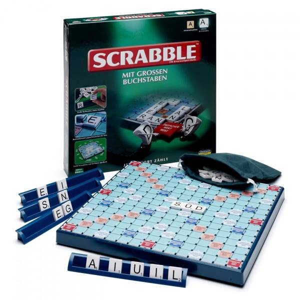 Scrabble - mit grossen Buchstaben