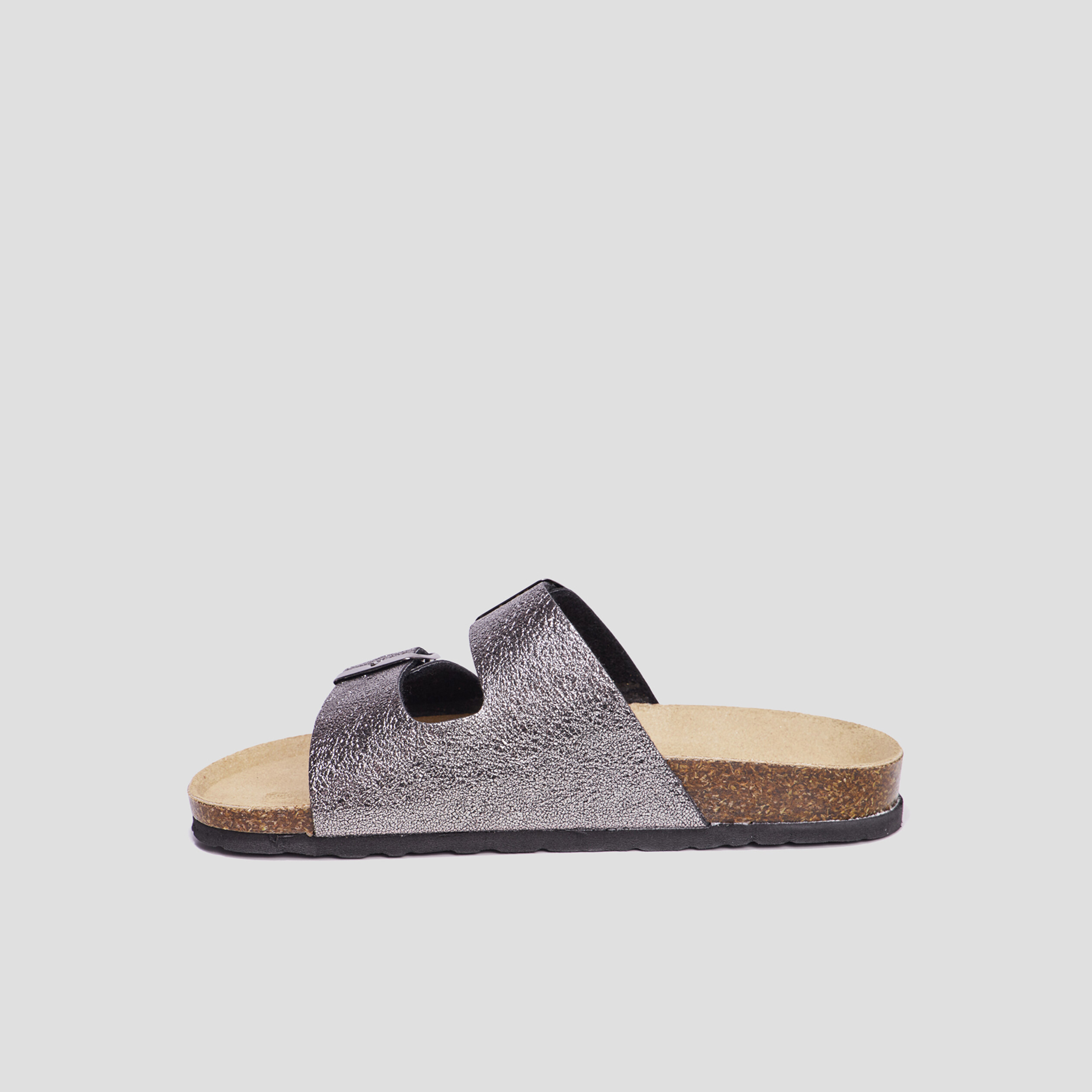 Mules gris foncé femme | La Halle