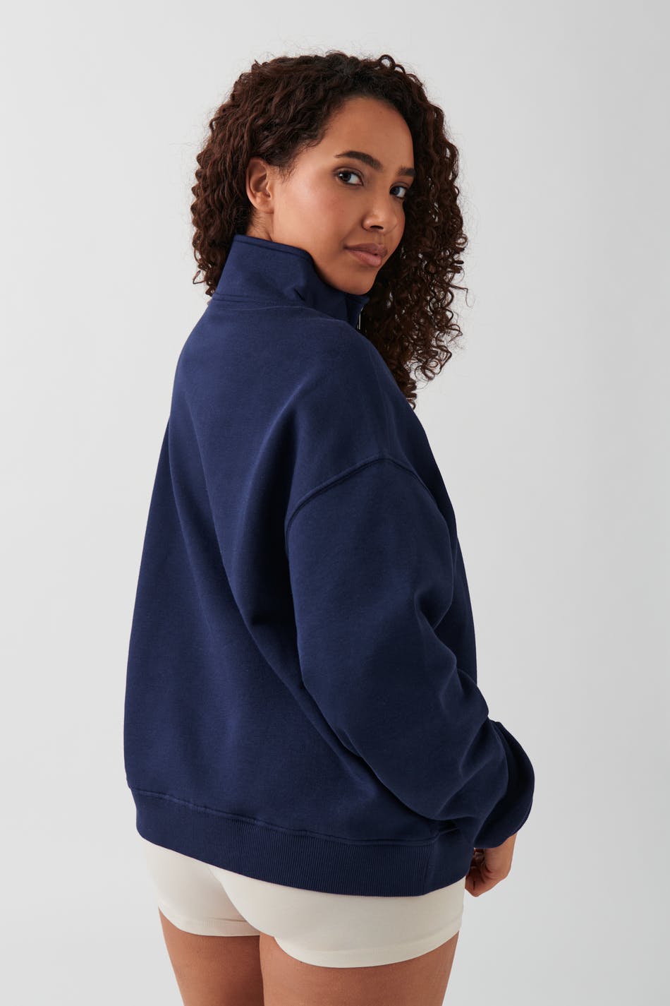 Zip sweater