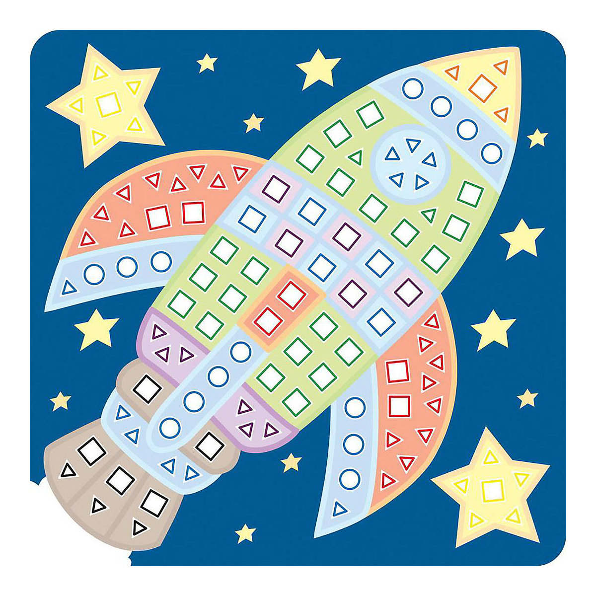 My First Sticky Mosaics Fahrzeuge