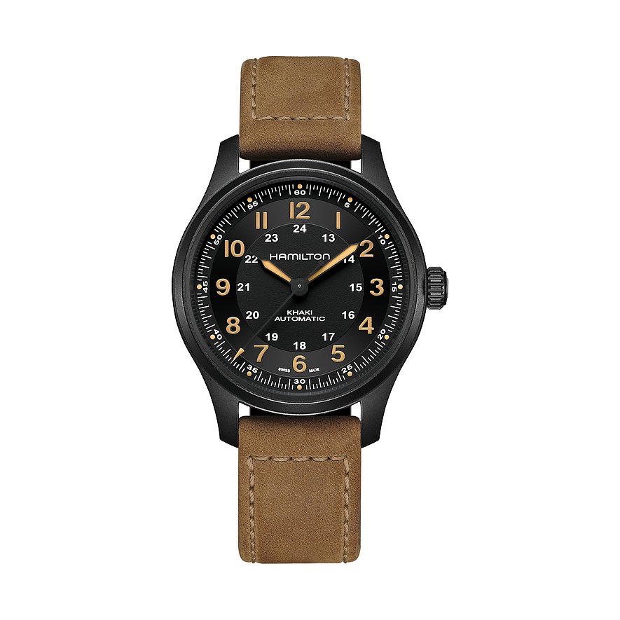 Hamilton Herrenuhr Khaki Field Titanium Auto