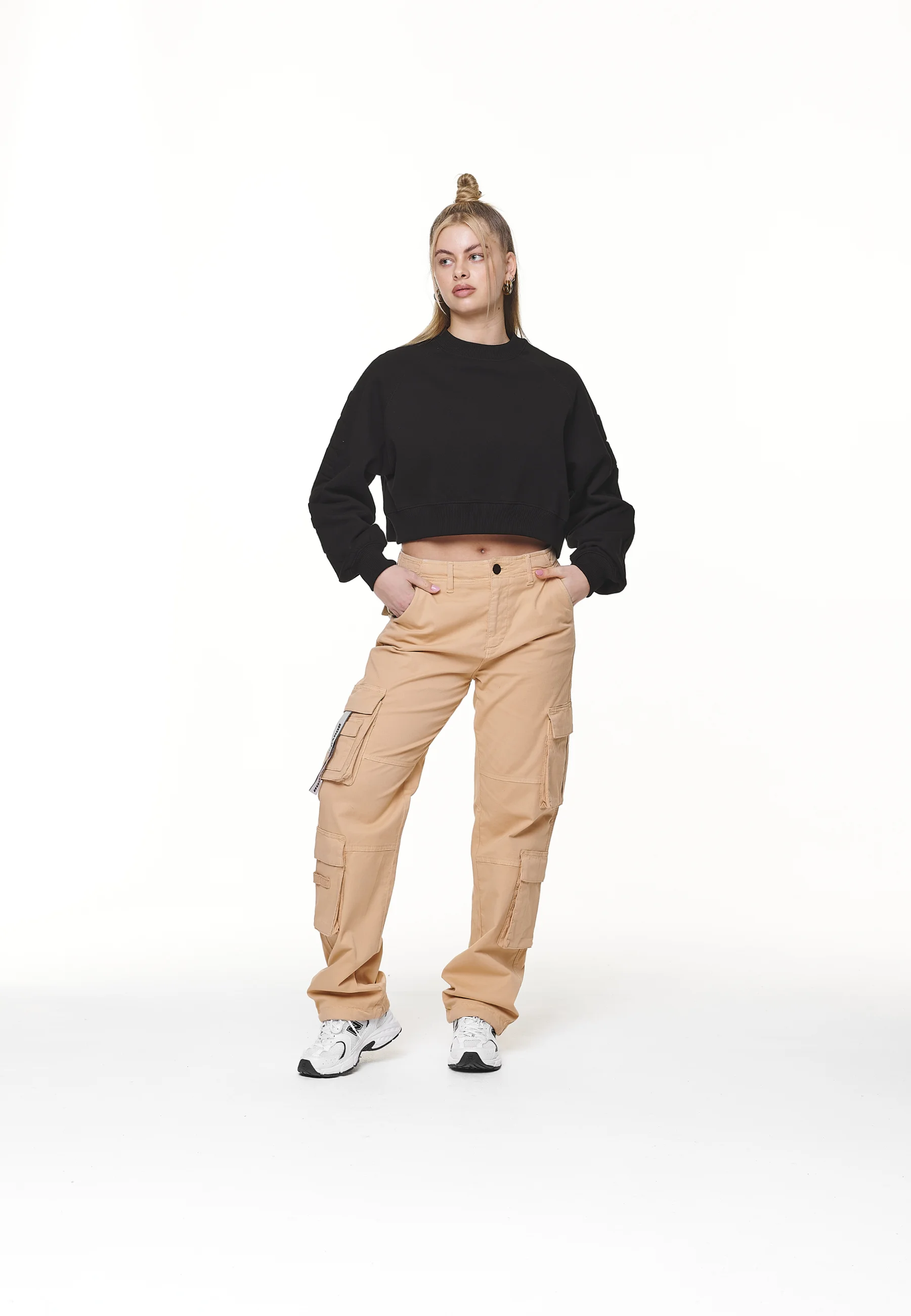 Sudadera con capucha KINTORE CROPPED OVERTamañoD RAGLAN