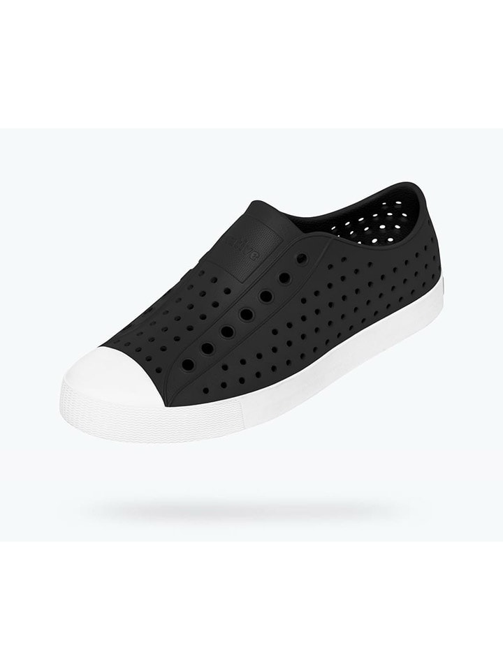 Native Slipper in Schwarz/ Weiß günstig kaufen