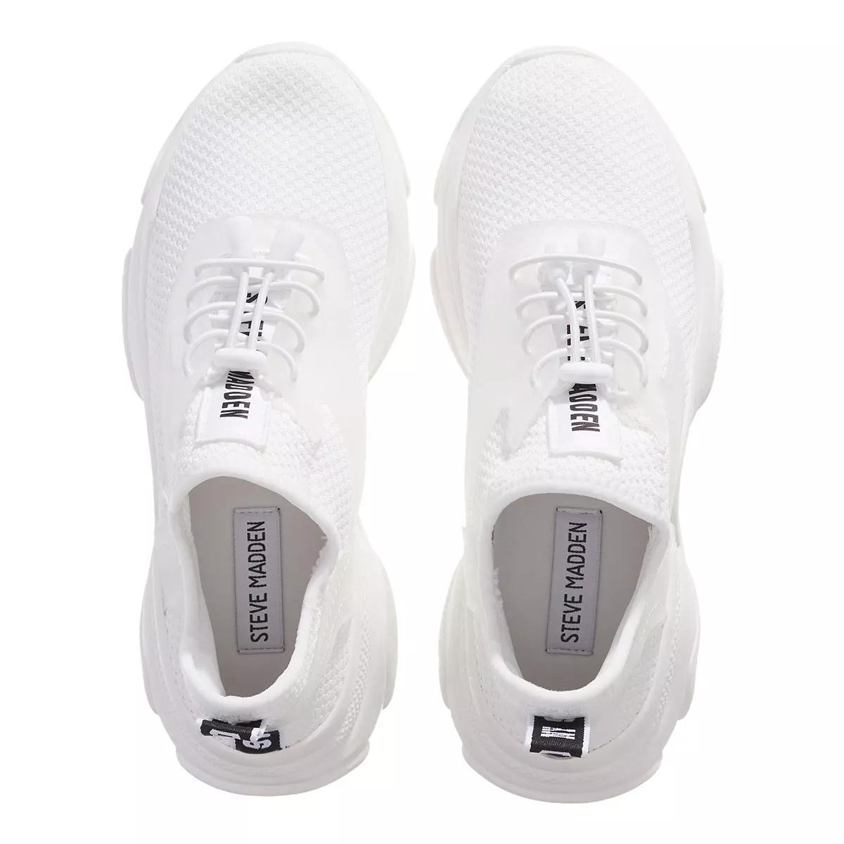 STEVEN MADDEN Freizeit Schnürer weiss Low-Top Sneaker