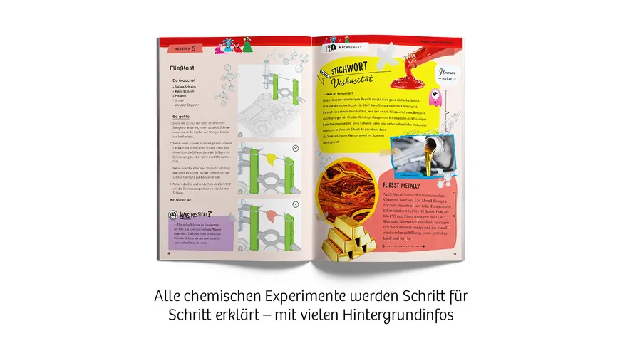 KOSMOS - Experimentierkästen -  Schleim-Labor - Die verrückte Glibber-Alien-Station