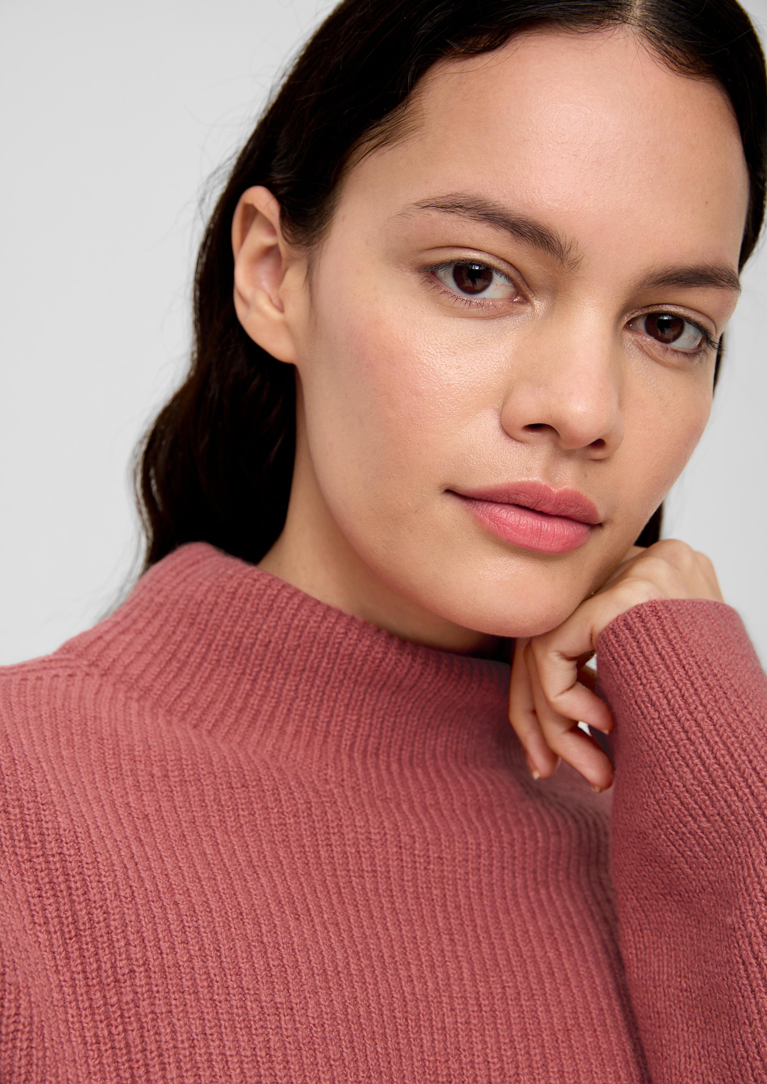 Strickpullover mit Stehkragen  2137202-2074