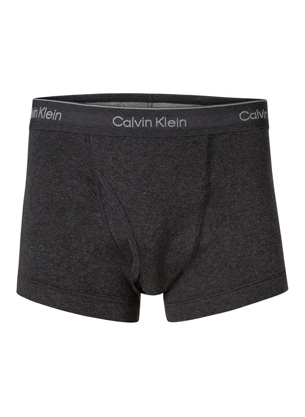 Calvin Klein Underwear, Trunks, Baumwolle, blau-grau