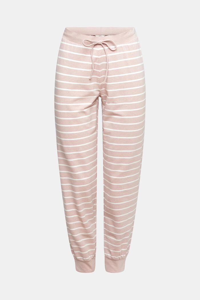 Gestreifte Jersey-Hose