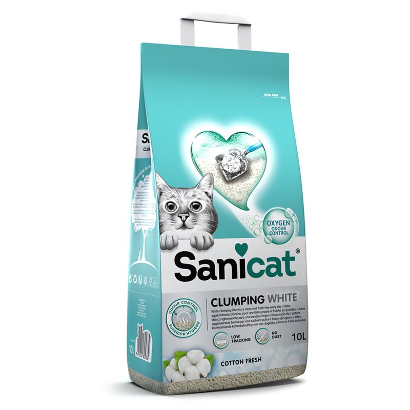 Sanicat Klumpende Katzenstreu Baumwolle Frisch zu TOP-Preisen