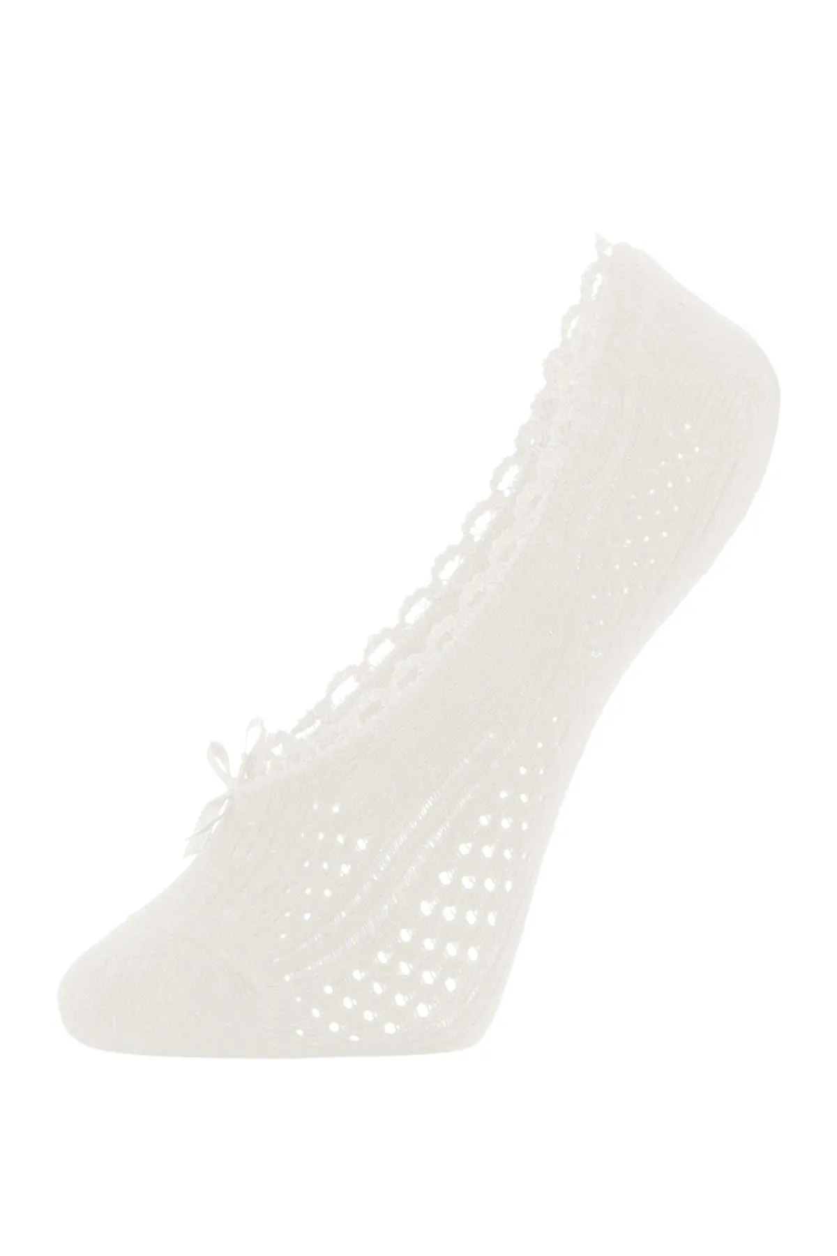 DeFacto  Ballerinasocken aus Baumwolle mit Applikation für Damen, 3-teilig, Z9631azns