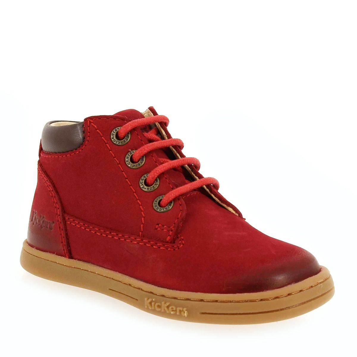 Kickers  TACKLAND  - Rouge Marron