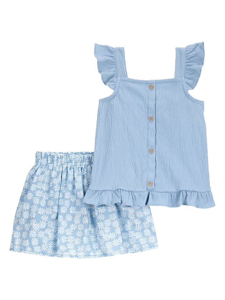 carter's 2tlg. Outfit in Hellblau günstig kaufen