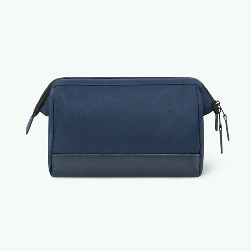 Reykjavik navy blue toiletry bag