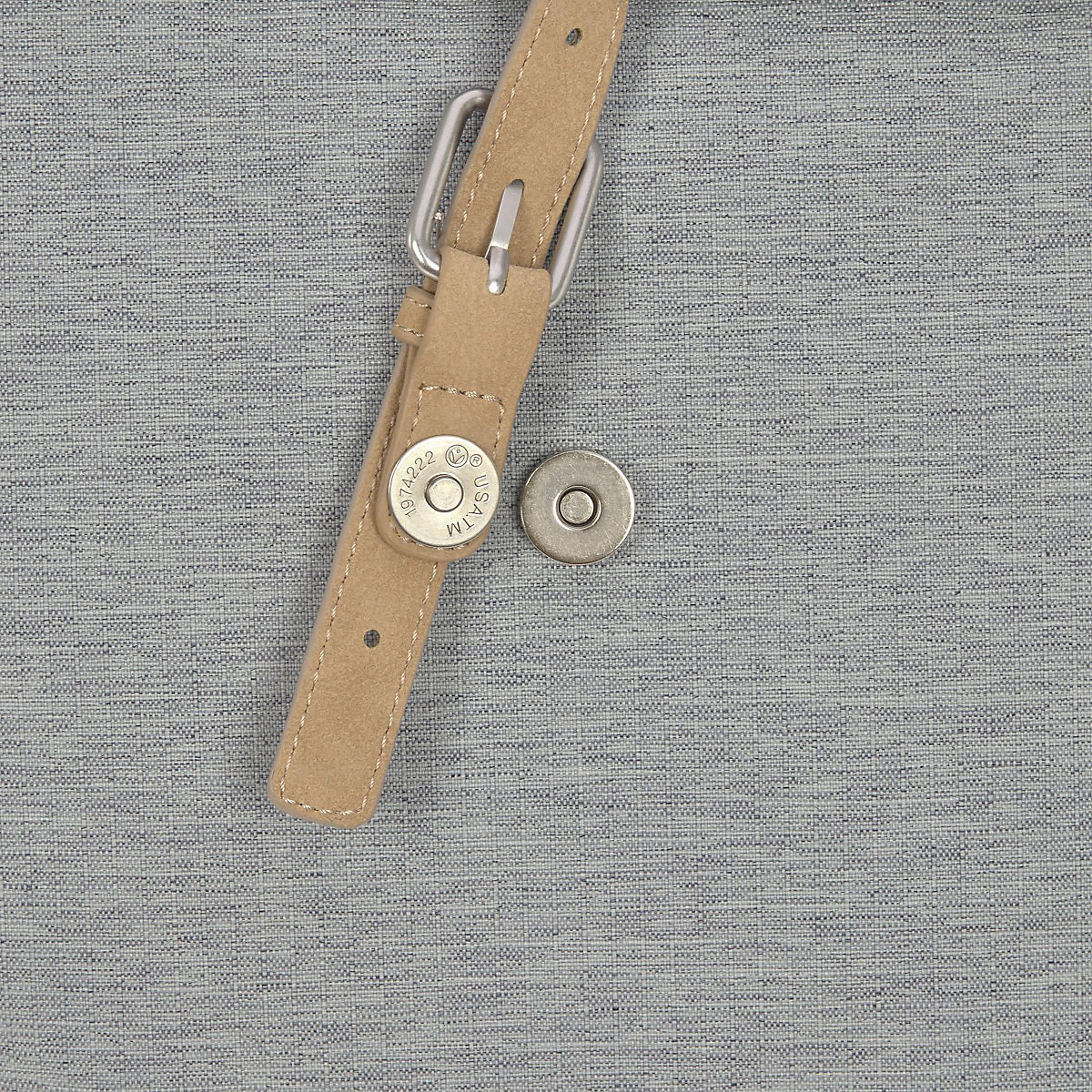 Wickelrucksack Rolltop grey/mélange, inkl. Zubehör & Wickelunterlage