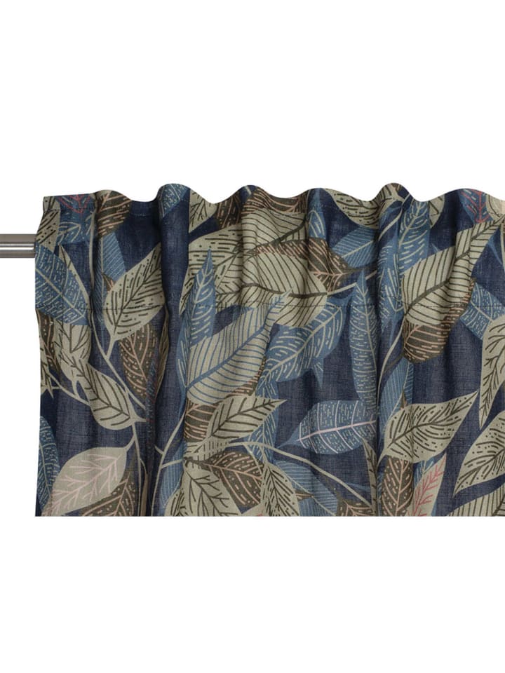 ESPRIT Halbtransparenter Schlaufenvorhang MACY in Blau günstig kaufen 130x250 cm