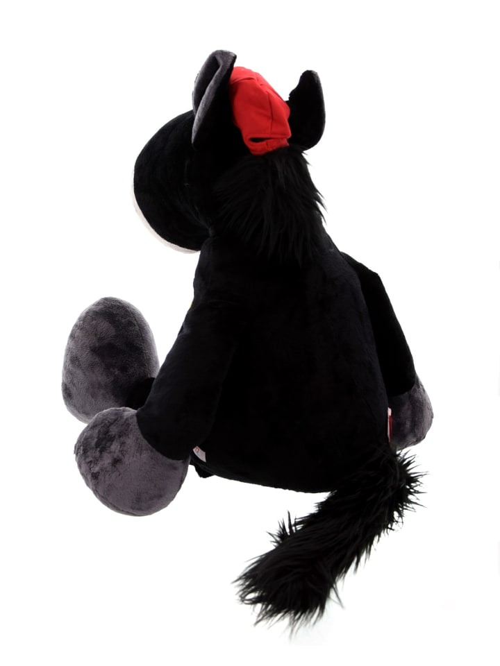Nici Plüschfigur - Pferd Ferrari Edition (schwarz, 80cm) in schwarz günstig kaufen onesize